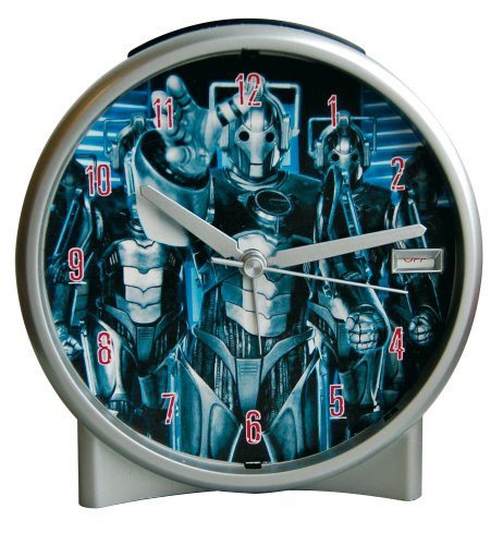 Childrens Toyshop  Third Party New : Wesco DR Who Dalek Cyberman Bedside Alarm