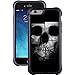 iPhone 6 6s Case, True Color® Skull X-Ray Emboss Printed Impact Resistant TPU Protective Anti-slip Grip Snap-On Soft Rugged Cover Skin [True Impact Series] +FREE Stylus and Screen Protector