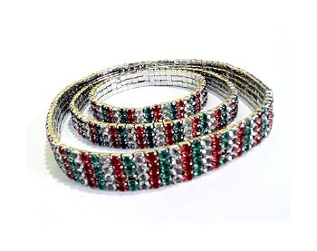 Kyjen Holiday Rhinestone Collar