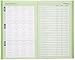 2016-2017 2 Year Monthly Planner - Green