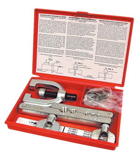 K Tool International KTI-70080 Professional Double Flaring Tool Kit