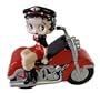 Biker Betty Motorcycle Cookie Jar
