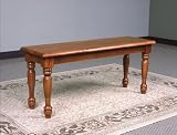 Dark Oak Farmhouse Bench