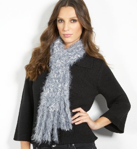Per Una Zig Zag Fluff Scarf