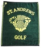 Longridge St. Andrews Towel, gr�n/gelb - 