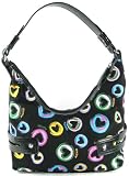 XOXO Heartway Hobo in Black/ Multi-Colors