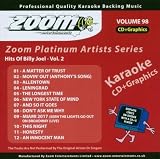 Zoom Karaoke CD+G - Platinum Artists 98: Billy Joel 2