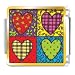 Jewelry : Heart Quilt Valentine Italian Charms Bracelet Link