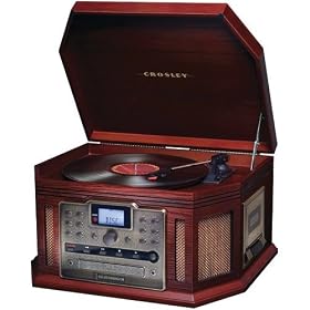 Crosley CR248-CH Songwriter CD Recorder (Cherry) by Crosley