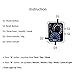 Hiwatch Binary Watch RPM Turbo Blue Flash LED Watch Black