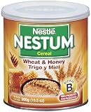 Nestle Nestum Cereal, Wheat and Honey, 10.5-Ounce Container (Pack of 6)