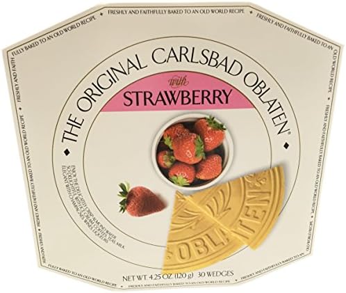 The Original Carlsbad Oblaten (Strawberry, 4.25)