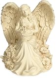 Angelstar Angel of the Flowers Table Top Night Light, 5-1/4-Inch Tall