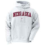 Nike Nebraska Cornhuskers White Classic Logo Hoody Sweatshirt