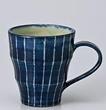 御深井青十草マグ  【マグカップ 美濃焼】