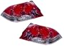 Mitsubishi Lancer Replacement Tail Light Assembly (Altezza Red/White Lens) - 1-Pair