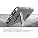 Galaxy S6 Case, OBLIQ [Skyline Advance][Gun Metal/Black] Kickstand Thin Bumper Armor Scratch Resist Fit Metallic Finish Dual Layered Heavy Duty Hard Protection Hybrid High Quality Clear Case (for Samsung Galaxy S6)
