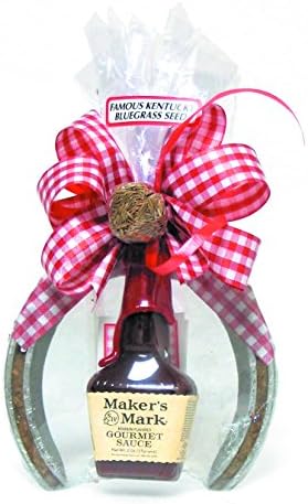 Kicked Up Horseshoe with Mini Makers Mark Bourbon Flavored Sauce from A Taste of Kentucky