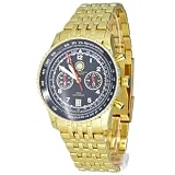 Constantin Durmont Herren-Armbanduhr Pilot Instrument CD-PILI-QZ-GD-GDGD-BK