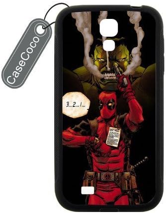 CASECOCO(TM) Deadpool Superheros Custom Case Cover Skin Shield For Samsung Galaxy S4 Case Laser Technology