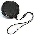 Replacement Lens Cap with String Leash Strap for Canon Powershot SX10IS, SX10, SX20IS, SX20, and IS Digital Camera