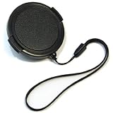 Replacement Lens Cap with String Leash Strap for Canon Powershot SX10IS, SX10, SX20IS, SX20, and IS Digital Camera