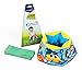 COMFYDO! Travel Potty Foldable Disposable Multiple-Use Potty Training (Ocean Fun) (Blue)