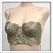  : Orlfa $92 Gold Floral Convertible Bra #0051 sz 32B