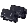 Pyramid 2022SX 200 Watts 3Way Mini Box Speaker System