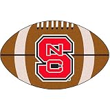 Fanmats North Carolina State Wolfpack Football-Shaped Mats