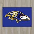 Baltimore Ravens Indoor/Outdoor Fan Banner 3 ft x 2 ft NFL Football Fan Shop Sports Team Merchandise