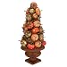 Rustic Pumpkin Cone Topiary - Autumn (Large)
