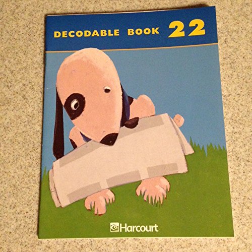 Trophies, Grade 1 Decodable Book Book 22 Harcourt School Publishers