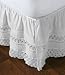L.L.Bean Queen Heirloom Crocheted Bedskirt