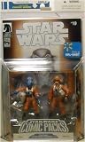  : Star Wars Action Figure Comic 2-Pack Dark Horse: Star Wars X-Wing Rogue Squadron #19: Ibtisam and Nrin Vakil