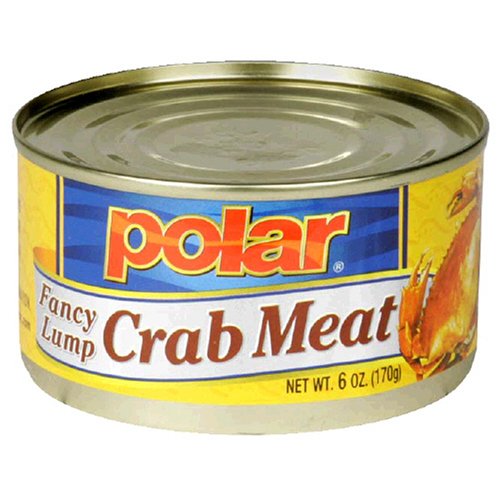 Polar Fancy Lump Crab, 6-Ounce Units (Pack of 12) by Polar