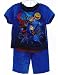 Search : Superman Toddler Boys Blue & Red 3 Piece Pajama Sleepwear Set - Shirt, Pants & Cape