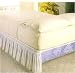 Skirt Sizes - NEW WRAP AROUND EYELET LACE BED SKIRT / DUST RUFFLE , Twin/Full Size, Beige