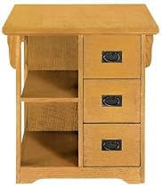 Crftsmn Magazine Side End Table 24"hx21"w Light Oak