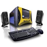 CybertronPC Q-Pack 2 Q6600BK, Gold, Intel Core 2 Quad Q6600 (2.40GHz), 4096MB, 500GB, 22X DVD+-RW Dual Layer Burner Drive, nVidia GeForce 8800GTS, 600W Watt Power Supply, Windows Vista Business 64-Bit, 1 Year Parts & Labor Warranty