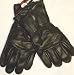 Imported Black Genuine Leather Microfiber Lined Luxurious Looking Gloves for Women and Teens Size Xlarge