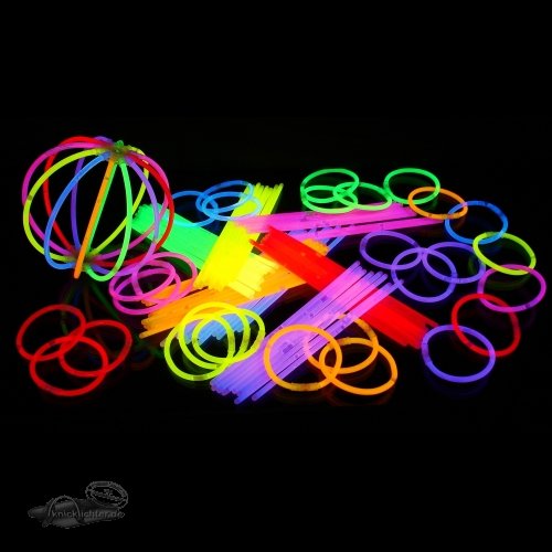 100 fabrikfrische erstklassige Premium Arm Knicklichter, 