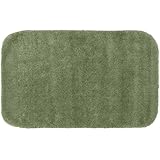 Garland Rug Traditional Plush Washable Nylon Rug, 24-Inch by 40-Inch, Deep Fern