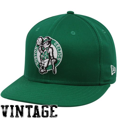 NEW ERA BOSTON CELTICS FITTED HAT SNAPBACK 4-004 (ONE, GREEN)