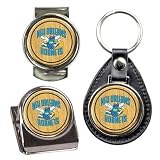 NBA New Orleans Hornets Key Chain, Money Clip & Magnet Clip Set