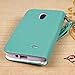 LG Lucid 3 Wallet Case, MPERO FLEX FLIP Wallet Cover for Lucid 3 VS876 - Mint