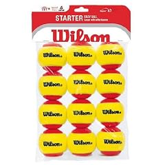Wilson Kinder Tennisball Starter Easy, rot/gelb
