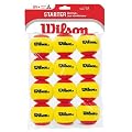Wilson Kinder Tennisball Starter Easy, rot/gelb