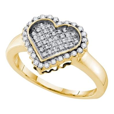 Cheap Girls Jewelry 0.26CTW DIAMOND HEART RING For Sale Cheap Girls Jewelry 0.26CTW DIAMOND HEART RING For Sale