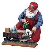 Kurt Adler Fabriche Santa with Lionel Train